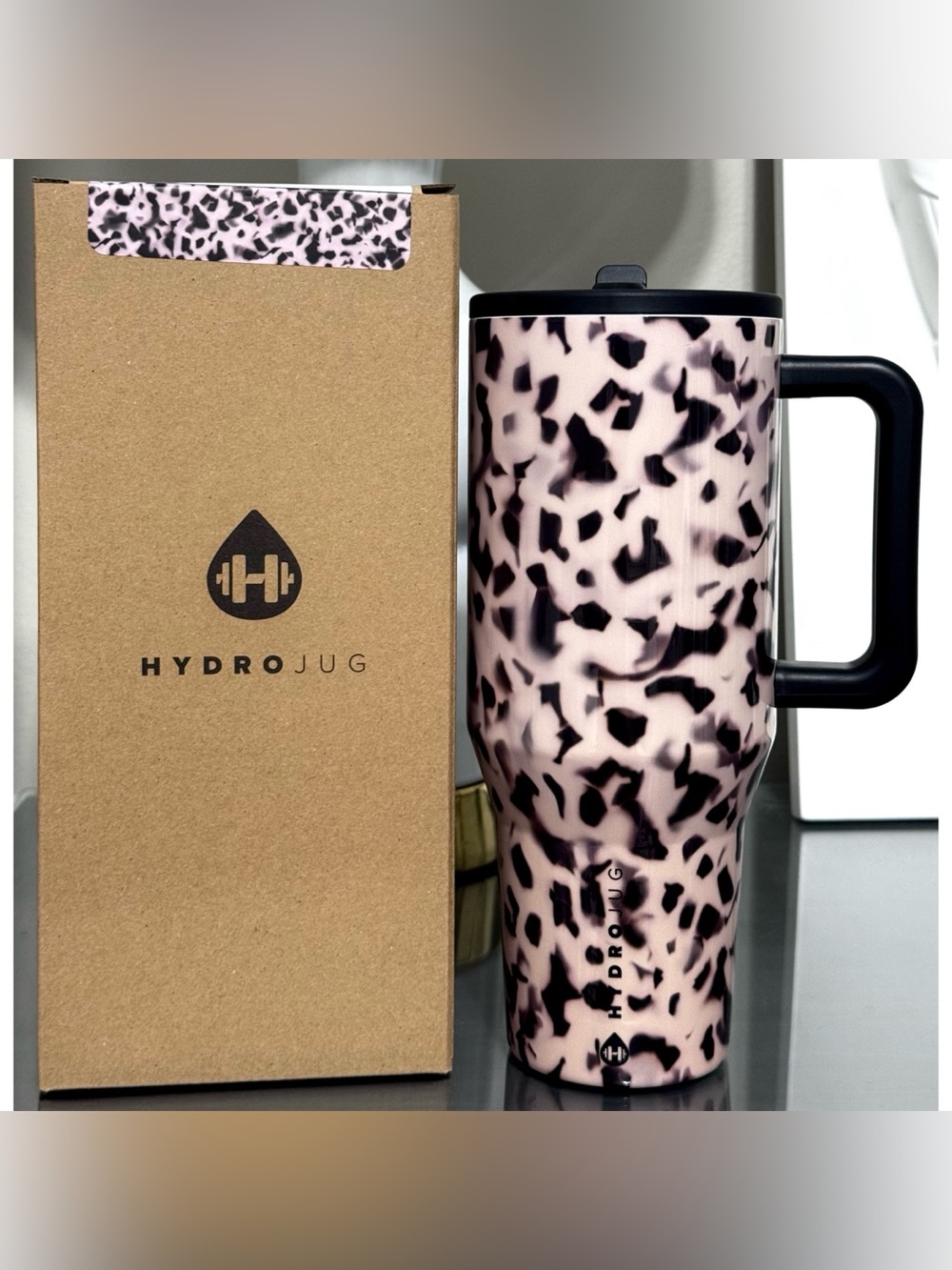 HydroJug 40oz Traveler, BLONDE TORTOISE